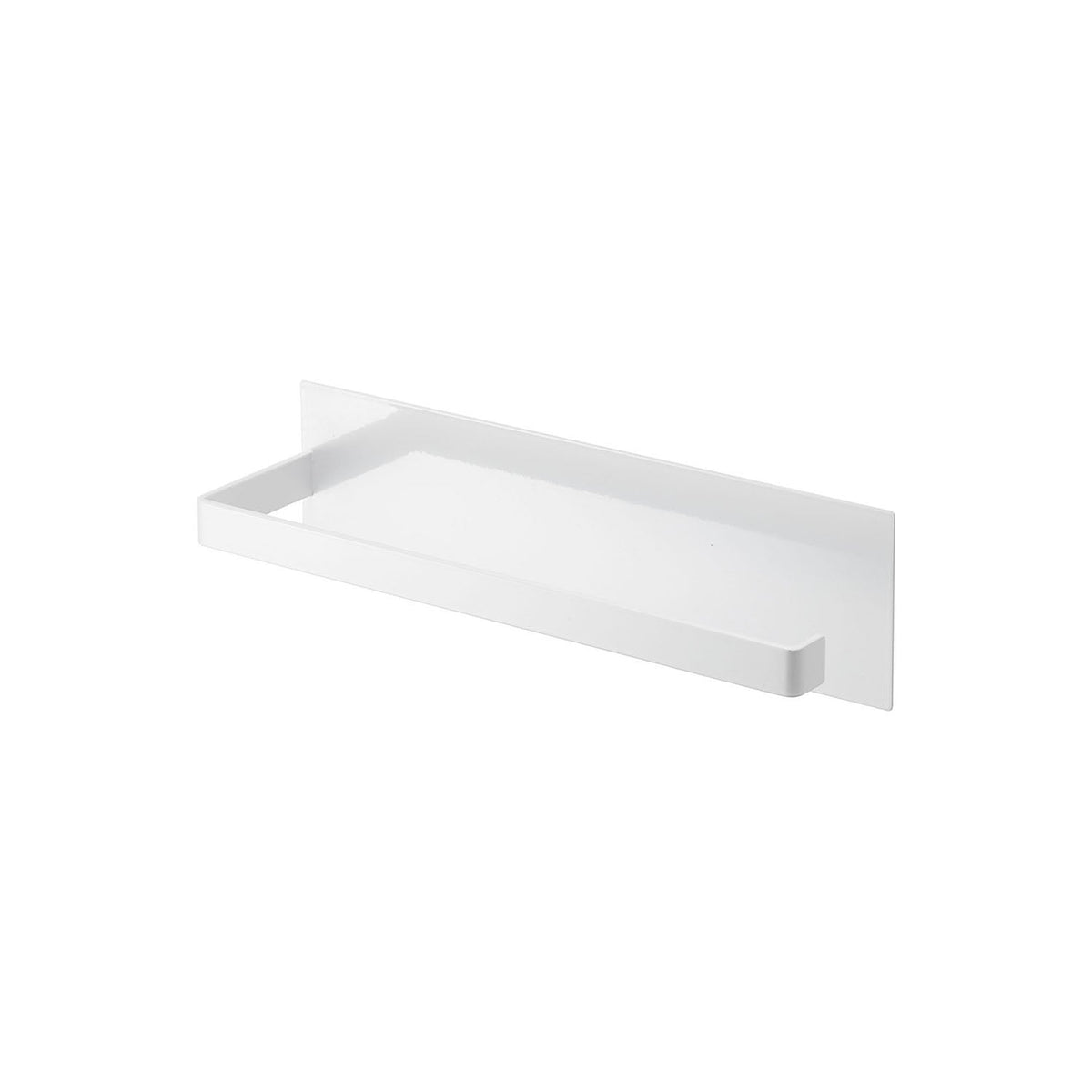 Yamazaki Tower Magnetic Kitchen Paper Holder Wide, Holder That Sticks to a Refrigerator Side by Magnet and Takes a Thick Kitchen Paper Roll up to 15 cm Across, Fit Upright or Sideways, Holds 1 kg, 8 x 7.5 x 29 cm and 540 g, White or Black