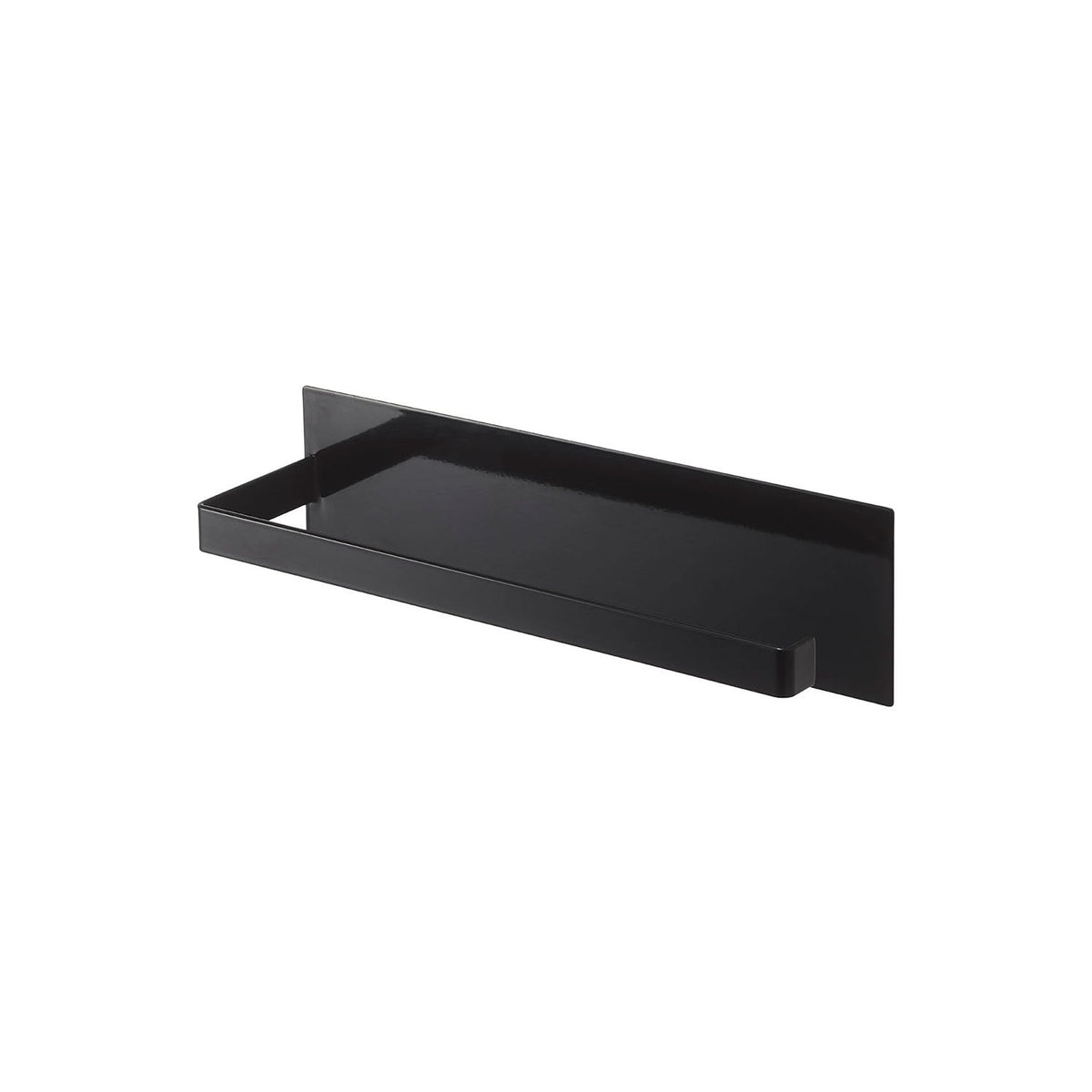 Yamazaki Tower Magnetic Kitchen Paper Holder Wide, Holder That Sticks to a Refrigerator Side by Magnet and Takes a Thick Kitchen Paper Roll up to 15 cm Across, Fit Upright or Sideways, Holds 1 kg, 8 x 7.5 x 29 cm and 540 g, White or Black