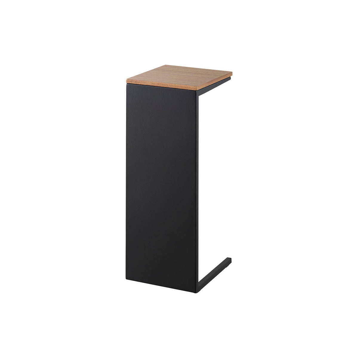 Yamazaki Tower Hidden Toilet Pipe Cover, Slim Cover That Hides Untidy Toilet Pipes and Power Cords, Suits Pipes From the Floor or the Wall, 18 cm Wide With a Wood Top, Holds 1.5 kg, 18 x 20 x 47.2 cm and 1300 g, White or Black