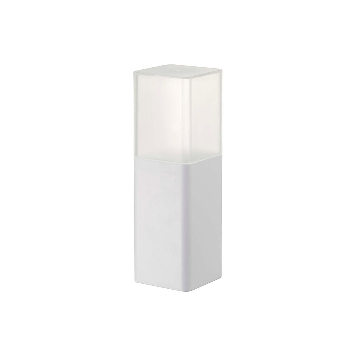 Yamazaki Tower Cutlery Stand with Lid, Slim Tall Cutlery Stand With a Lid and Dividers of Different Depths for Spoons, Forks and Chopsticks of Different Lengths, Silicone Mat Stops Rattle, 8 x 8 x 25 cm and 380 g, White or Black
