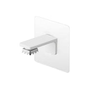 Yamazaki Tower Film-Hook Magnetic Soap Holder, Magnetic Soap Holder on a Film Hook That Floats a Bar of Soap on a Tile Wall So It Dries Fast and Stays Slime-Free, Peels Off Without a Mark, Holds 250 g, 7 x 5.5 x 7 cm and 15 g, White