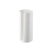 Yamazaki Tower Cover-Type Kitchen Paper Holder, Slim Steel Cover-Type Holder that Hides a Kitchen Paper Roll from Dust and Oil Splashes, 11.5 x 11.5 x 24.5 cm and 700 g, White or Black