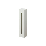 Yamazaki Tower Magnetic Cup Dispenser for a Water Server Side, Magnetic Paper Cup Dispenser that Sticks to the Side of a Water Server, Takes 60 to 85 Cups, 9.5 x 9.4 x 40 cm and 890 g, White or Black