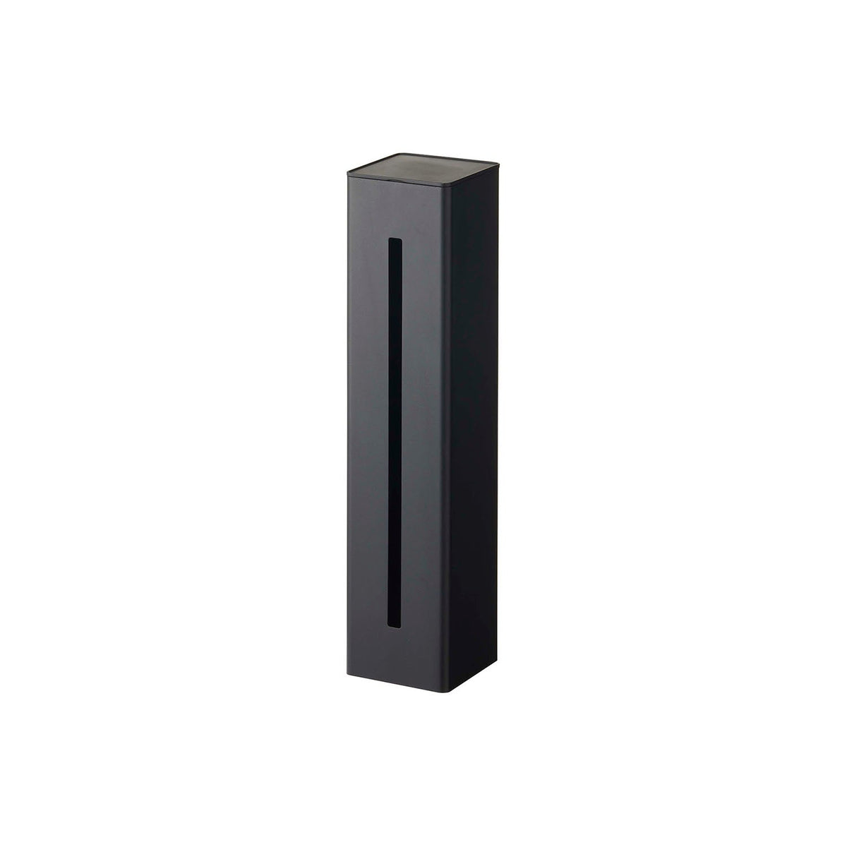 Yamazaki Tower Magnetic Cup Dispenser for a Water Server Side, Magnetic Paper Cup Dispenser that Sticks to the Side of a Water Server, Takes 60 to 85 Cups, 9.5 x 9.4 x 40 cm and 890 g, White or Black
