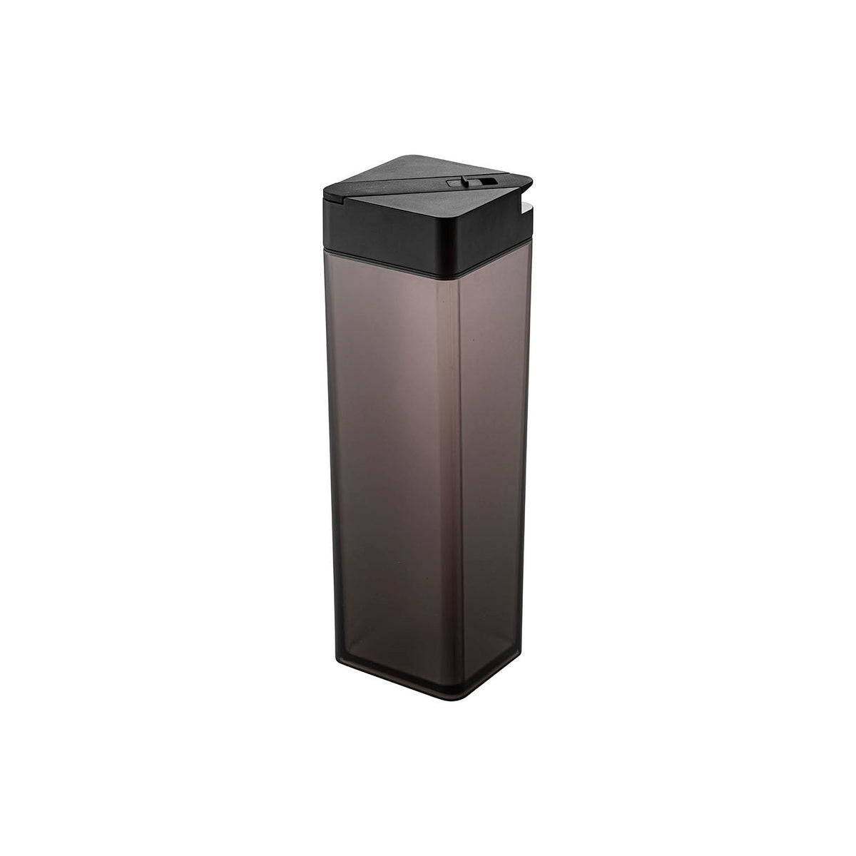 Yamazaki Tower Lie-Down Cold Pitcher 1.2 L, Slim 1.2 L Locking Cold Pitcher that Lies Down in the Fridge Door Pocket Without Leaking, 8.5 x 8.5 x 27.5 cm and 480 g, White or Black