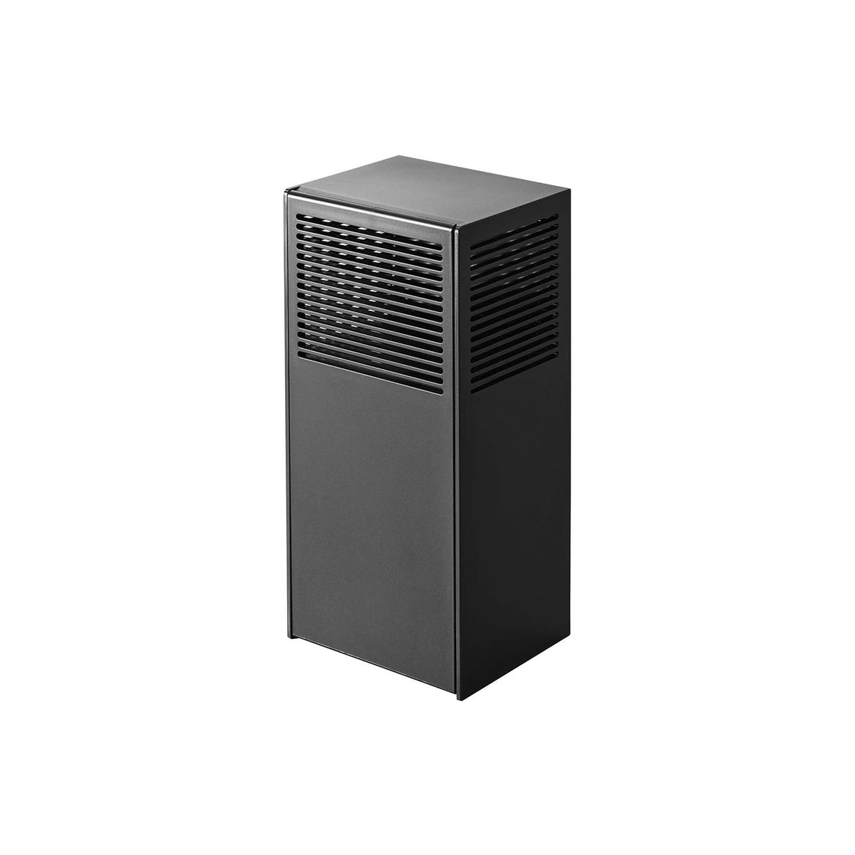 Yamazaki Tower Two-Way Deodorant Bead Case, Case for Deodorising or Fragrance Beads that Sticks to a Steel Door or Stands on a Shelf, 9 x 7.5 to 13.8 x 18.5 cm and 420 g, White or Black