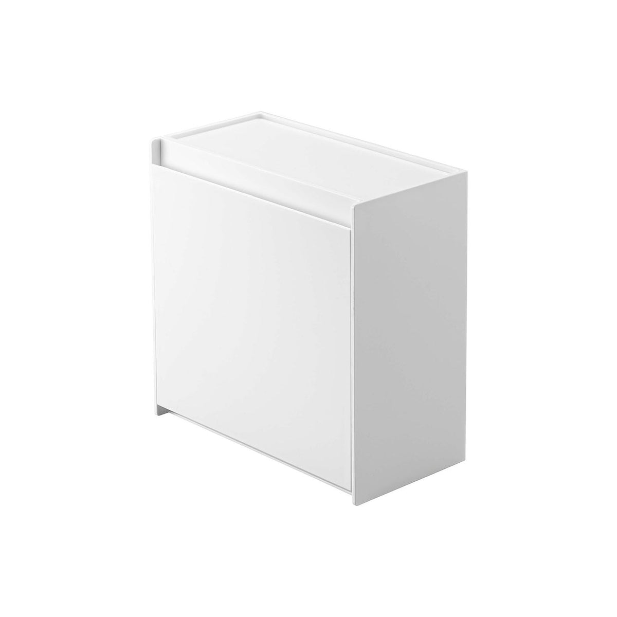 Yamazaki Tower Magnetic Instant Stick Holder with Dividers, Magnetic Case with Removable Dividers for Instant Coffee Sticks Beside a Water Server, 17 x 8.7 to 15 x 17.2 cm and 560 g, White or Black