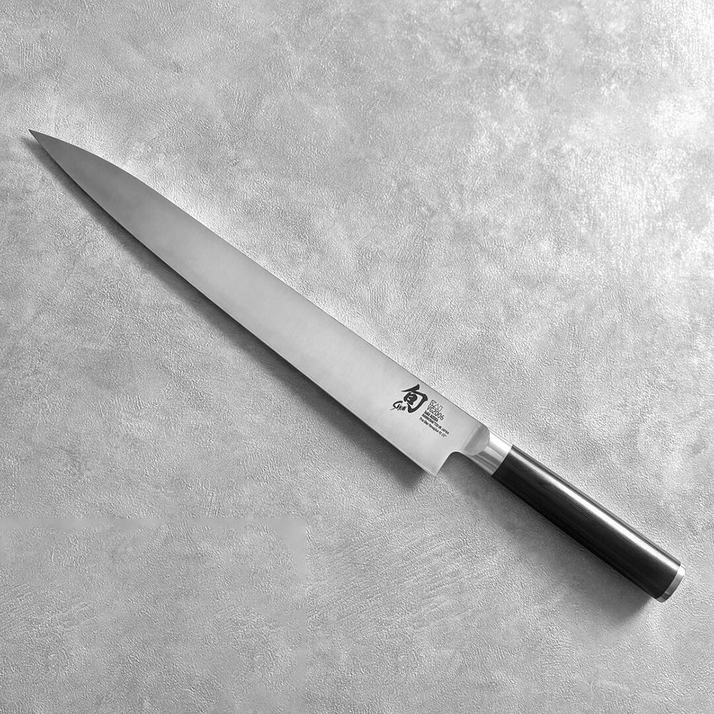 KAI Shun ProSho yanagiba sashimi knife 270mm, Shun ProSho yanagiba sashimi knife 270mm, 405 x 38 x 20 mm Overall, About 225 g, Made in Japan, 40.5 x 3.8 x 2 cm and 225 g, Standard