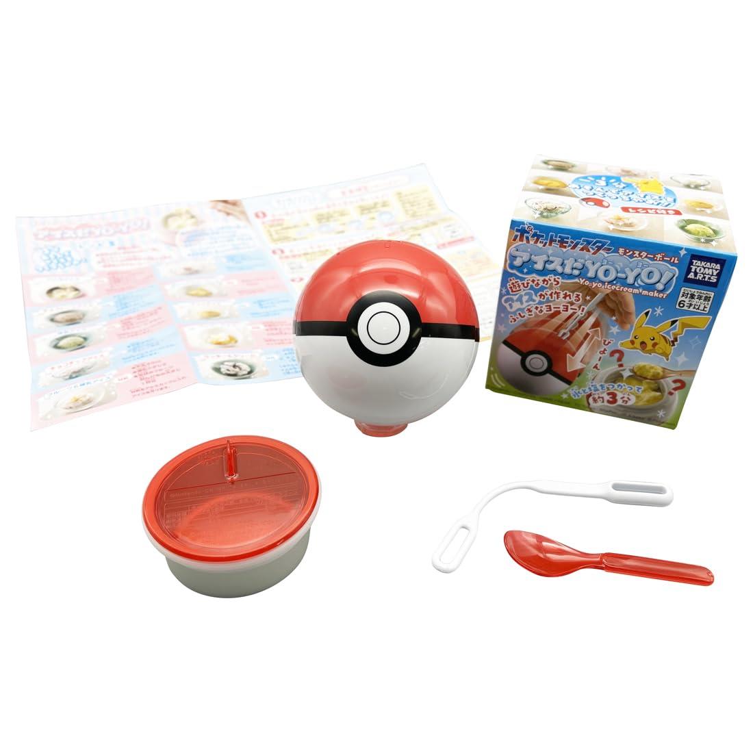 TAKARA TOMY Pokemon Poke Ball Yo-Yo Ice Cream Maker