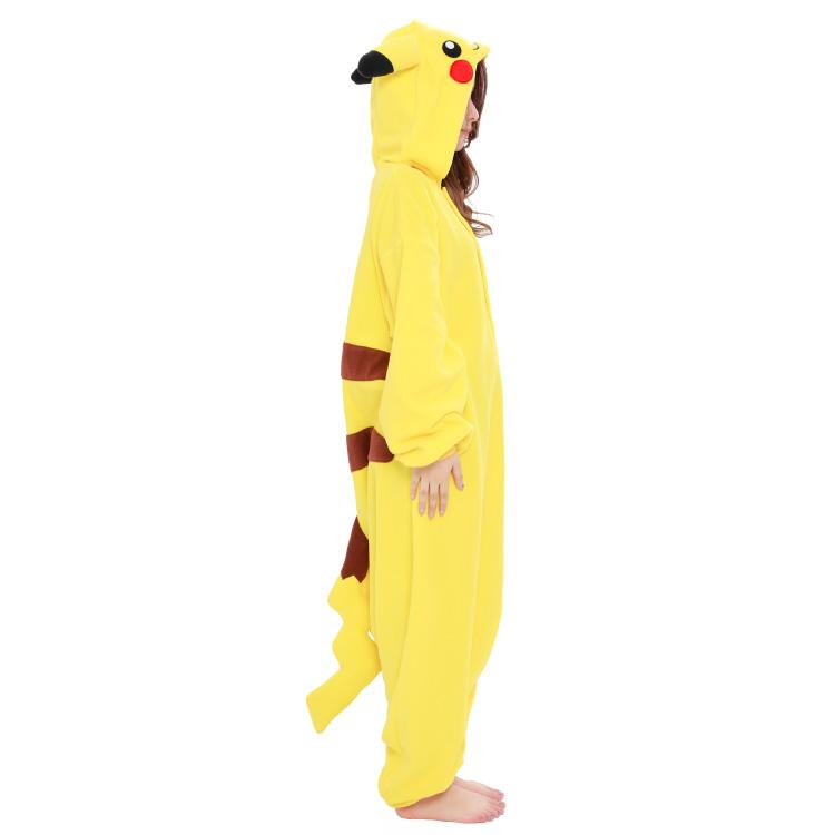 Pokemon Pikachu Fleece Kigurumi, Adult Size M