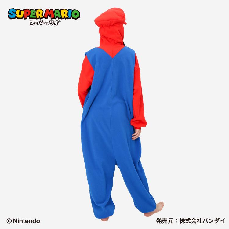 Nintendo Super Mario Mario Fleece Kigurumi, Adult Size M