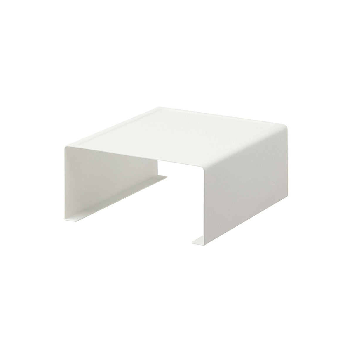 Yamazaki Tower Rack for Under Kitchen Appliances, Sturdy Rack That Lifts an Electric Kettle or Coffee Maker and Uses the Space Under It for Tea and Coffee Goods, Holds 5 kg, Cup Tray Pulls Out, 22 x 25 x 11 cm and 1200 g, White or Black