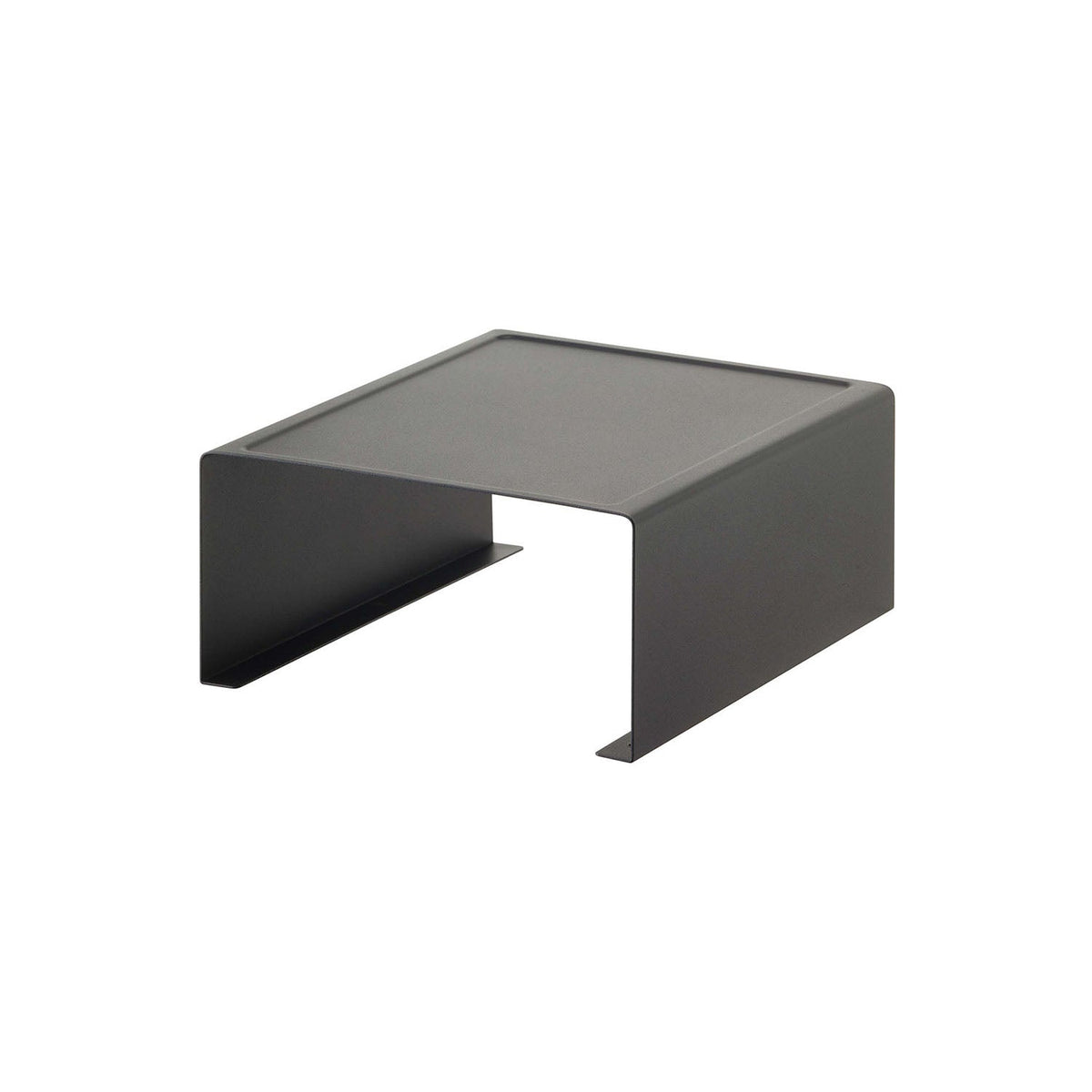 Yamazaki Tower Rack for Under Kitchen Appliances, Sturdy Rack That Lifts an Electric Kettle or Coffee Maker and Uses the Space Under It for Tea and Coffee Goods, Holds 5 kg, Cup Tray Pulls Out, 22 x 25 x 11 cm and 1200 g, White or Black