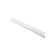 Yamazaki Plate Drum Washer Door Seal Cover, Silicone Cover That Presses Into a Drum Washer Door Seal Groove and Stops Socks and Small Items Getting Caught, Washable, Heat Safe to 250 C, 44.5 x 2.5 x 4.7 cm and 70 g, White