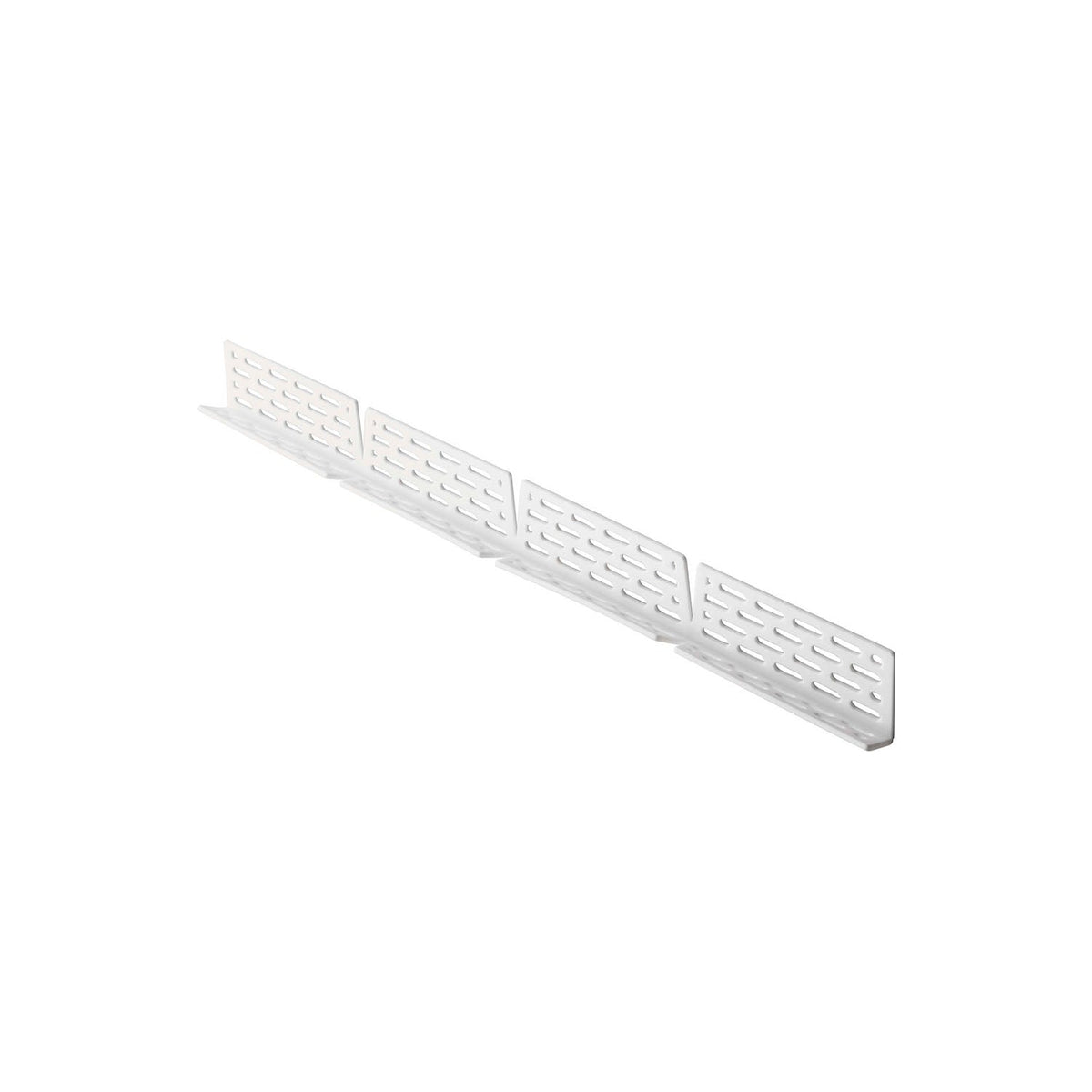 Yamazaki Plate Drum Washer Door Seal Cover, Silicone Cover That Presses Into a Drum Washer Door Seal Groove and Stops Socks and Small Items Getting Caught, Washable, Heat Safe to 250 C, 44.5 x 2.5 x 4.7 cm and 70 g, White
