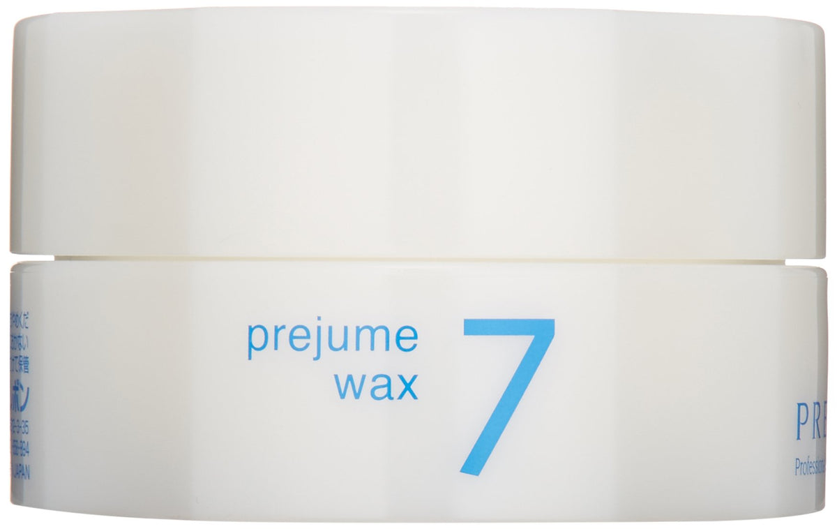 Milbon Prejume Styling Wax 7, Smooth-Spreading Hair Wax with Firm Light Hold, 90 g