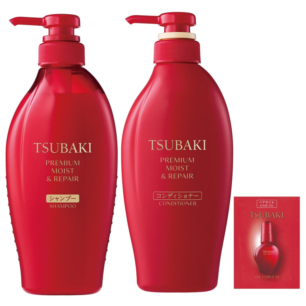 TSUBAKI Moist & Repair Set — Shampoo & Conditioner