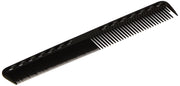 Y.S.PARK YS-339 Fine Cutting Comb, Carbon Black, Heat-Resistant Salon Comb with Parting Space Head
