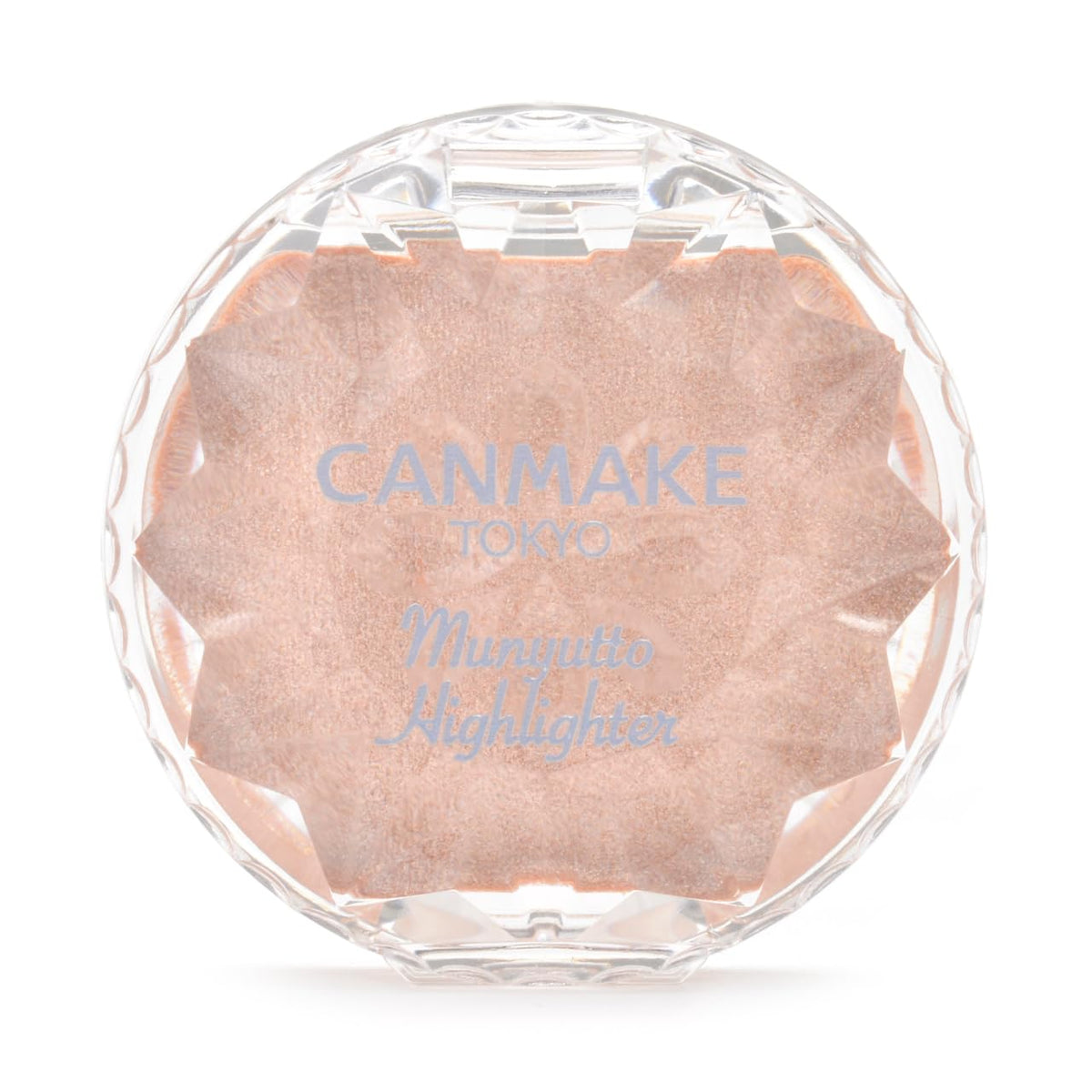 Canmake Munyutto Highlighter, Squishy Raw-Texture Glossy Cream Highlighter That Resists Water, Sweat and Sebum, 3.8 g
