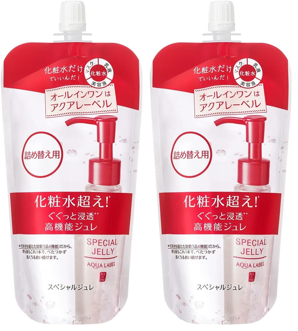 All-In-One Jelly For Lotion, Milky Lotion And Mask, 160 mL Pump Or 140 mL Refill