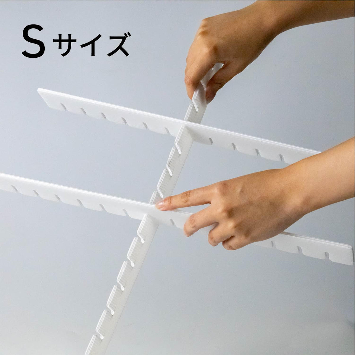 Asahi Koyo Cuttable Drawer Divider Boards, 43 cm Long Polypropylene Partitions in S 4.5 cm, M 7 cm or L 10 cm Height, 5 or 10 Pieces, White