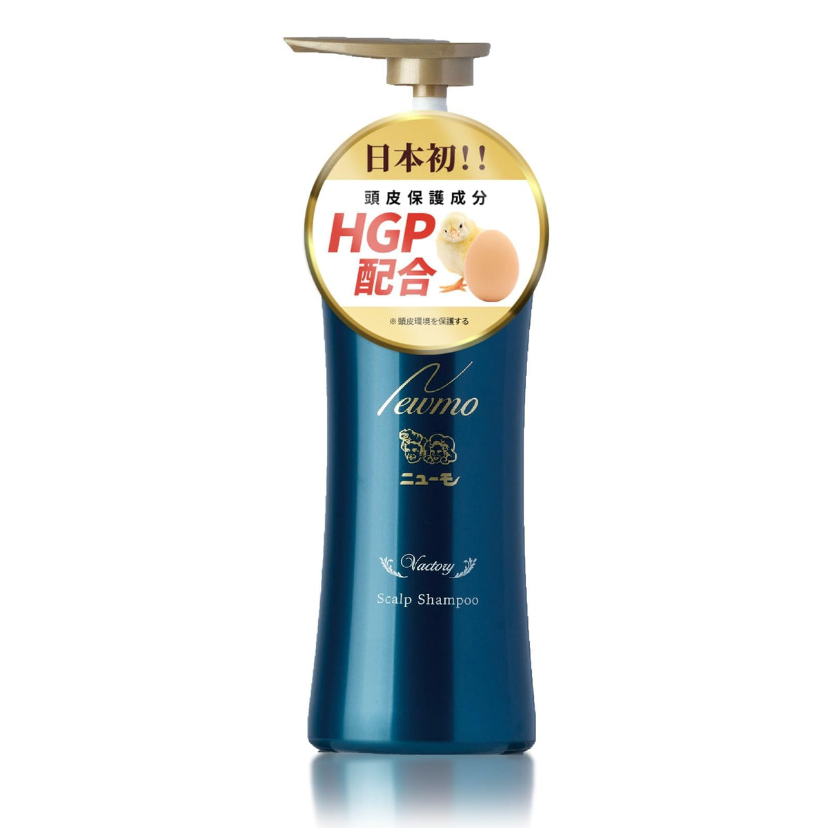 Neumo Vactory Scalp Shampoo, Amino Acid Scalp Care Shampoo with Egg-Derived HGP, Silicone-Free, Mild Scent, 280 mL