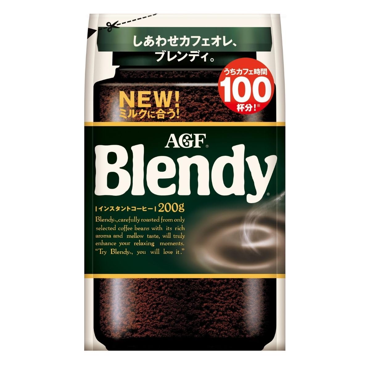 AGF Blendy Instant Coffee, Regular, Mellow Aroma Or Espresso Refill Bags, Regular 2 Jars, Or Luxurious Coffee Shop Special Blend