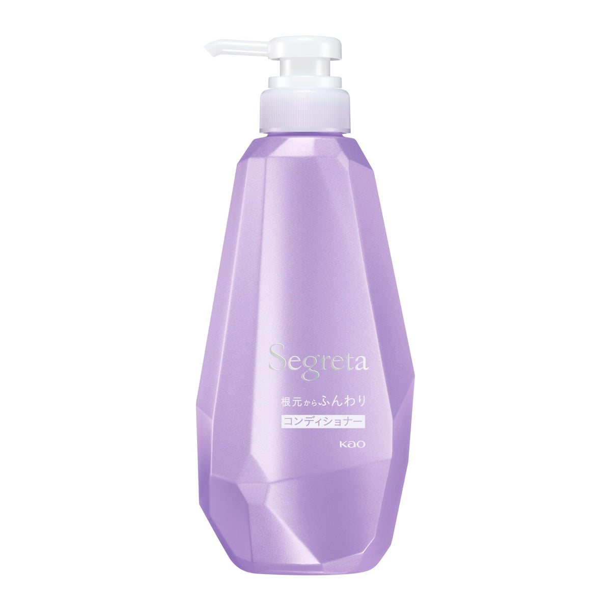 Kao Segreta Root-Fluff Conditioner, Aromatic Rose Scent, 430 mL Pump / 340 mL Refill