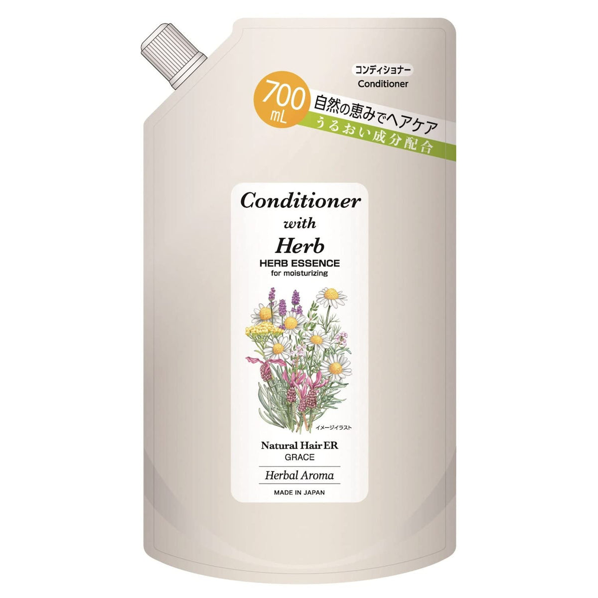 Natural Hair ER Herb Conditioner 980 ml Pump Bottle or 700 ml Refill