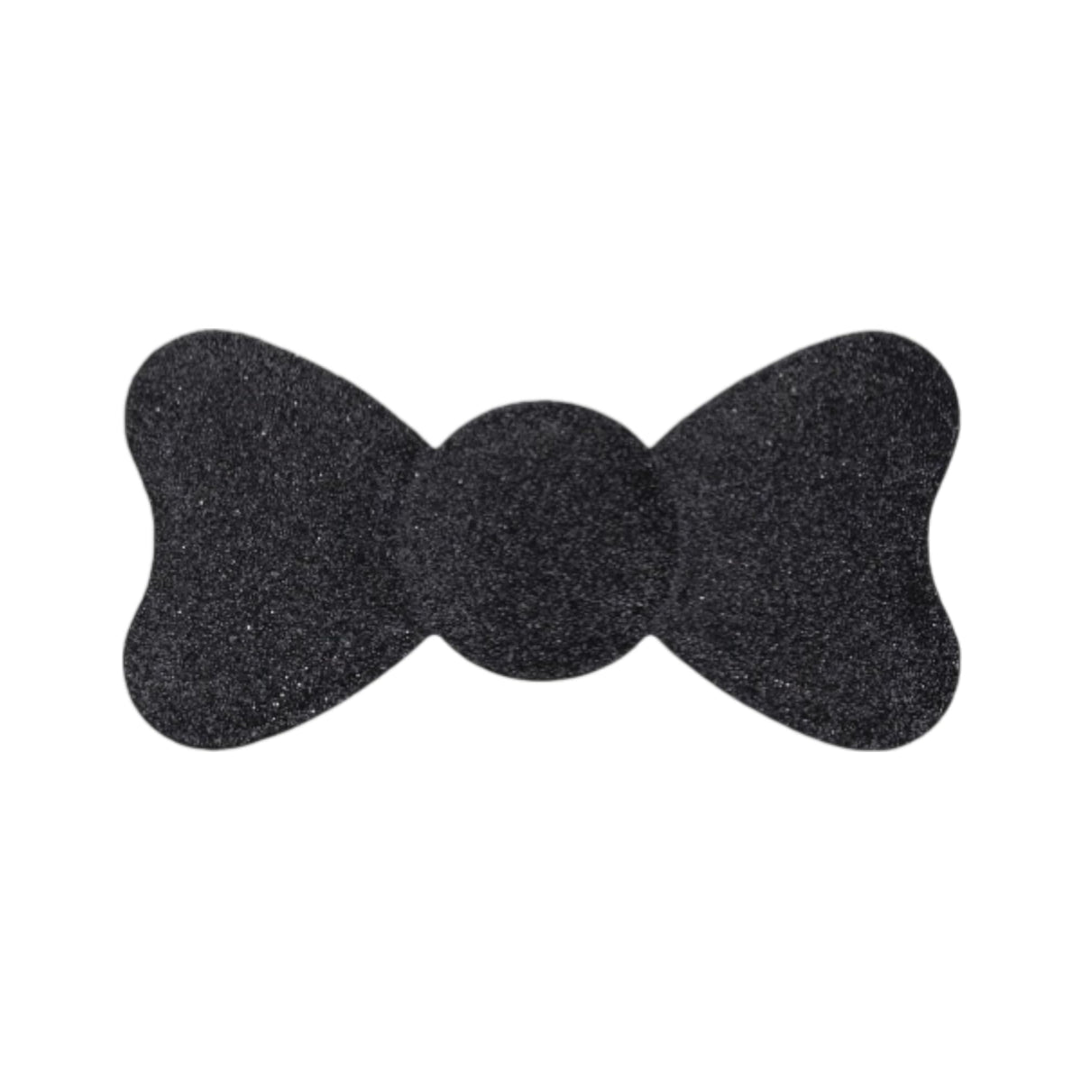 Glitter Plain-Color No-Crease Hair Clip for Bangs, Made in Japan, Ribbons, Cross, Hearts, Five-Point Shapes and Rectangles