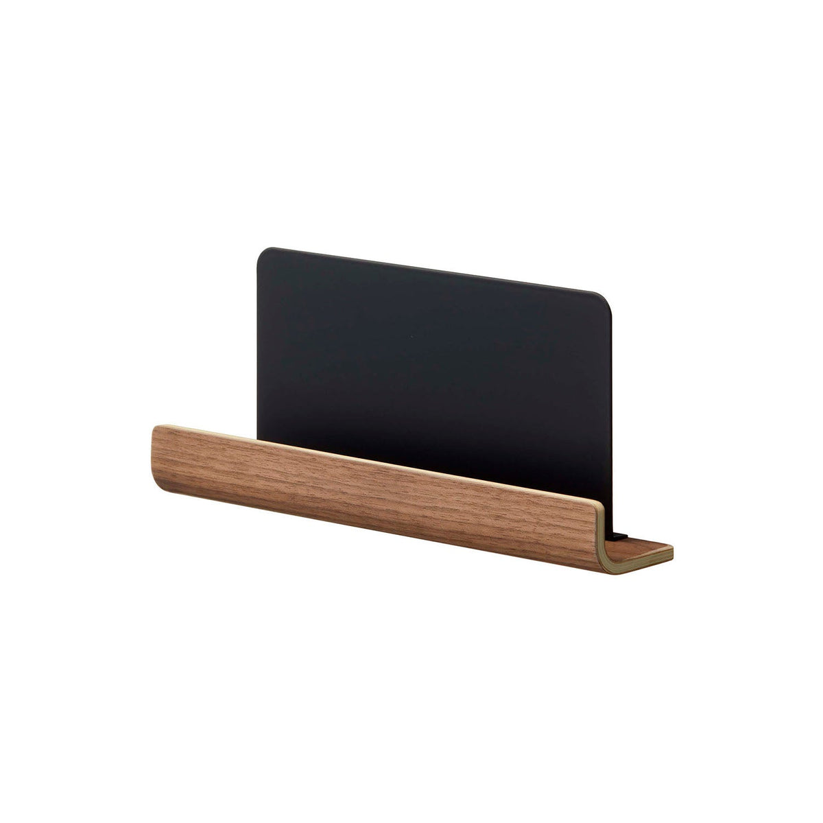 Yamazaki Rin Talisman Stand Wide, Table-Top Stand That Holds Several Shrine Talismans Upright on a Shelf in a Home Without a Wall Shrine, Slot W25 x D3 cm, 25 x 5 x 11 cm and 250 g, Brown or Natural
