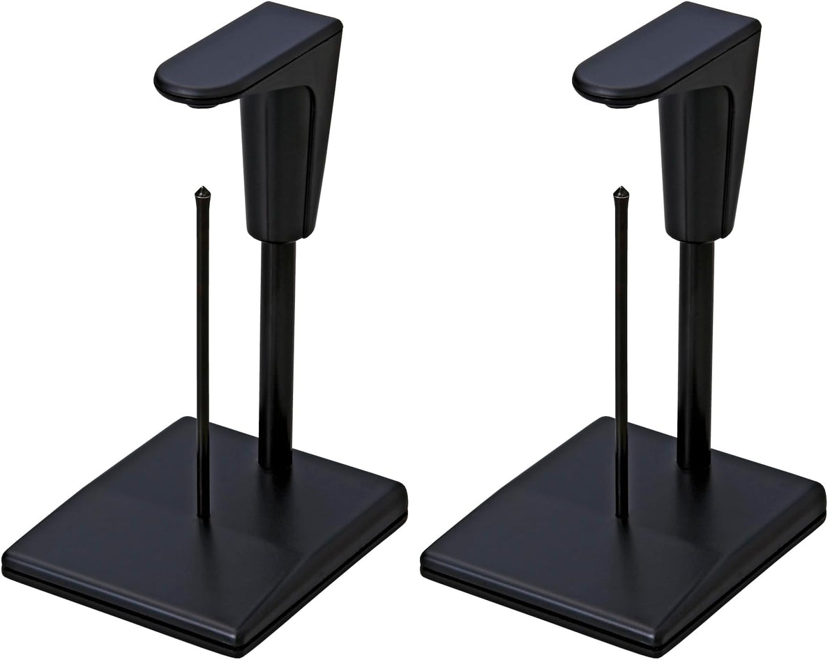 Open Kogyo Slip Spike SF-333 Small and SF-100 Large, Weighted Receipt Spindle with Rounded Needle Tip and Spring Head in Recycled ABS, Black or Blue, Single or Set of 2, Made in Japan
