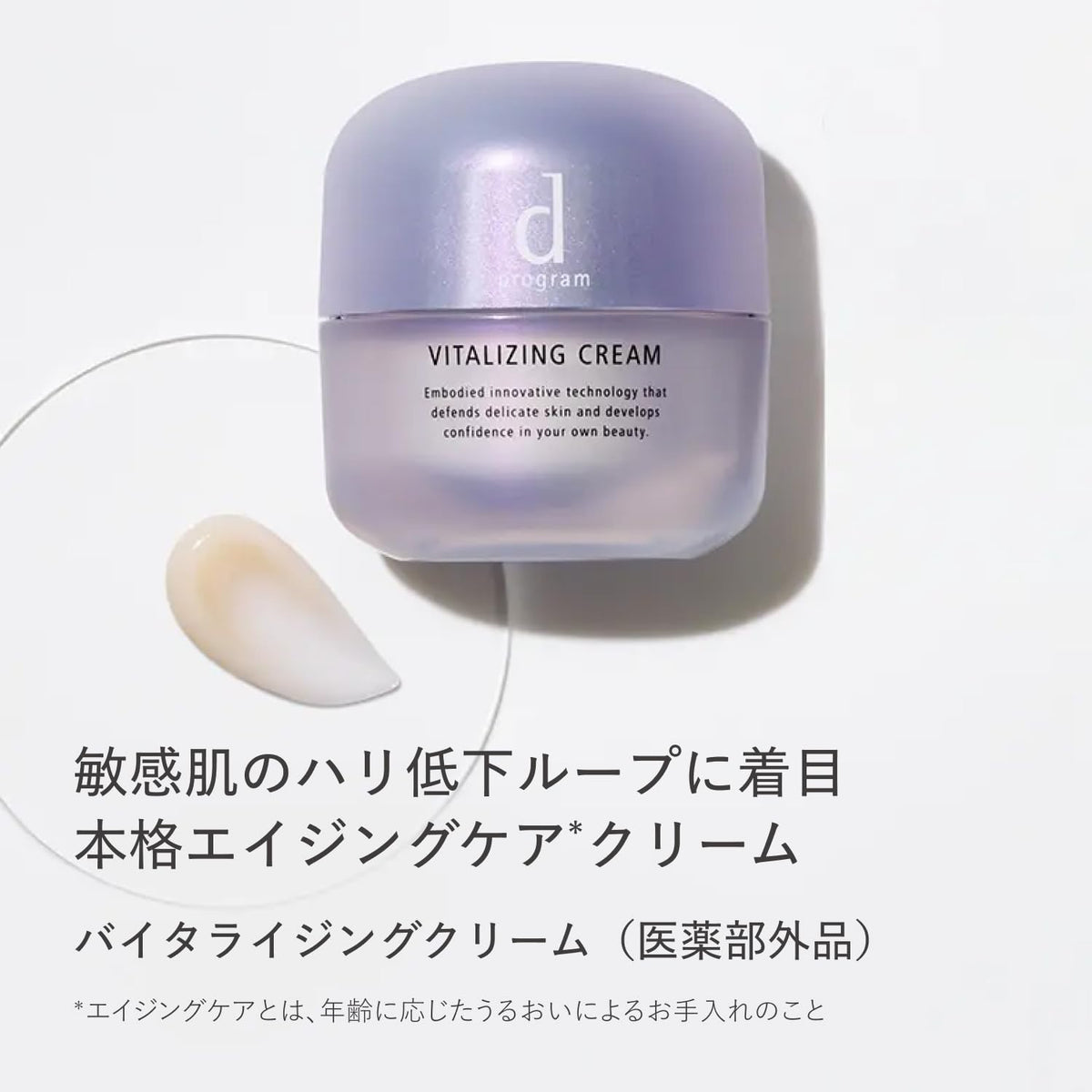 d program Vitalizing Cream — Medicated Aging Care
