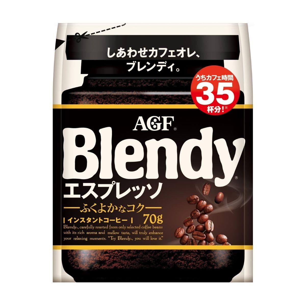 AGF Blendy Instant Coffee, Regular, Mellow Aroma Or Espresso Refill Bags, Regular 2 Jars, Or Luxurious Coffee Shop Special Blend