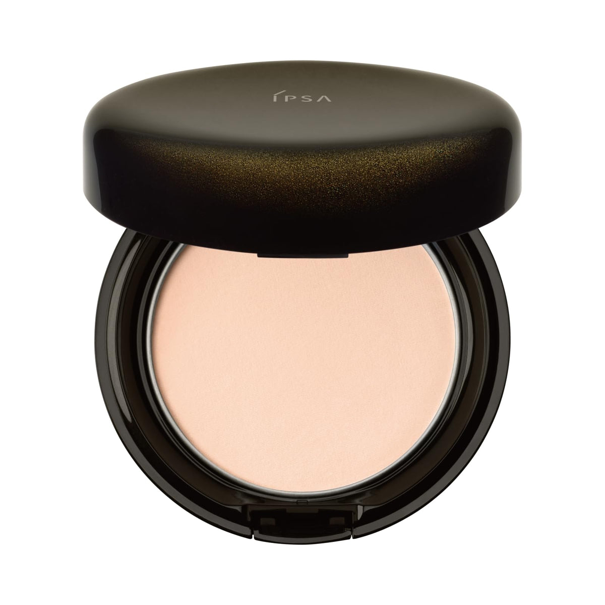 IPSA Face Powder Ultimate, Moist Sheer Silk-Finish Pressed Powder with Case and Puff, 8 g