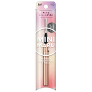 KAI Mini Maru Mascara Comb KQ2212, Slide-Cap Portable Metal Lash Comb for Separating Lashes and Removing Clumps