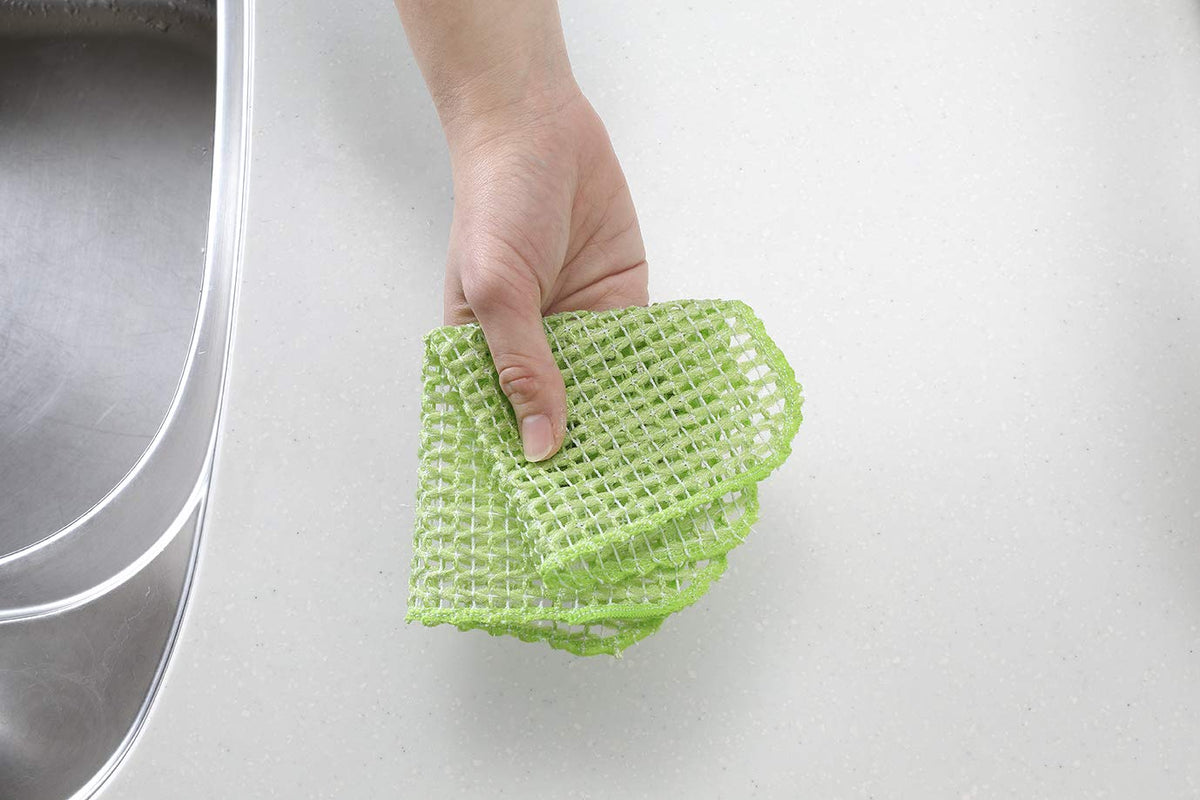 Sanko Pet-Bowl Scrubbing Cloth — Detergent-Free Slime Removal