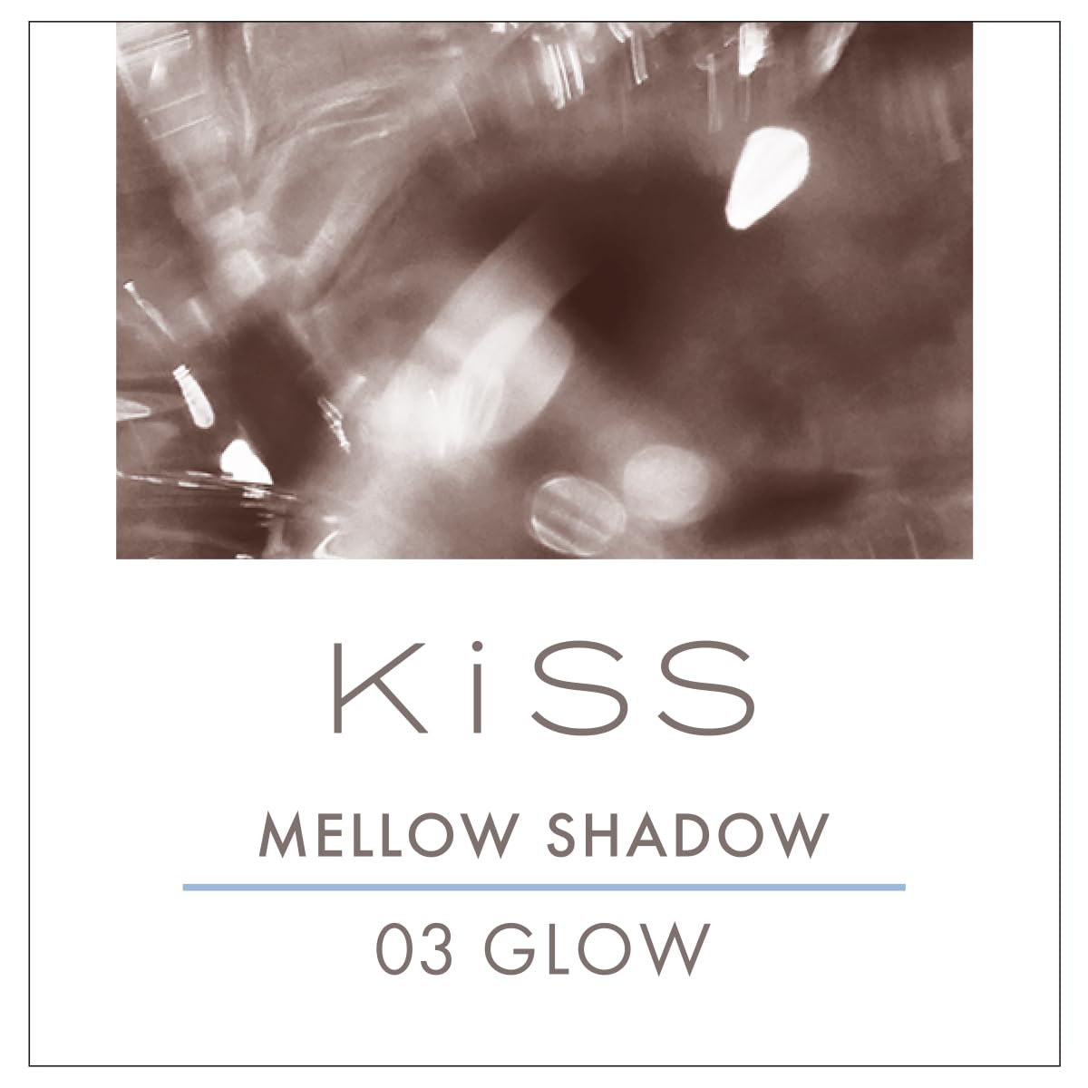 KiSS Mellow Shadow 03 Longing Taupe, Glow Cream Eyeshadow with Wet-Look Shine and Fine Pearl Sparkle, Argan Oil, Long-Wearing, 5.3 g