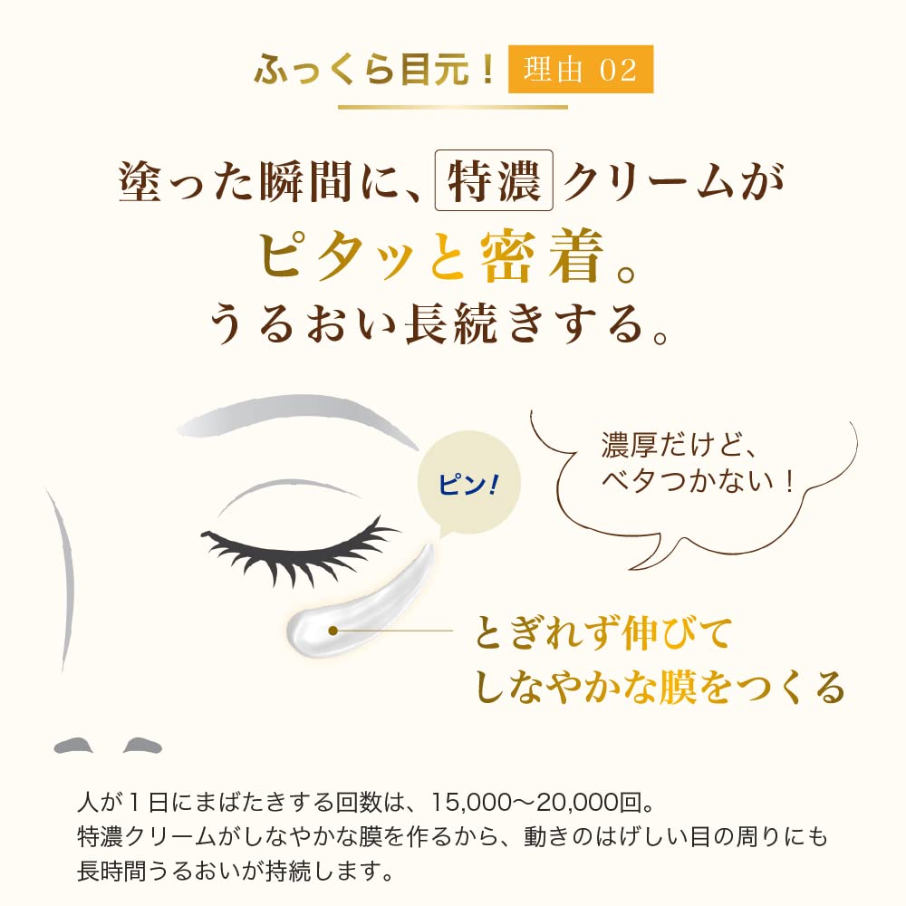 Hyaluronic Eye Cream For Dry Fine Lines, Seven Hyaluronic Acids, 20g