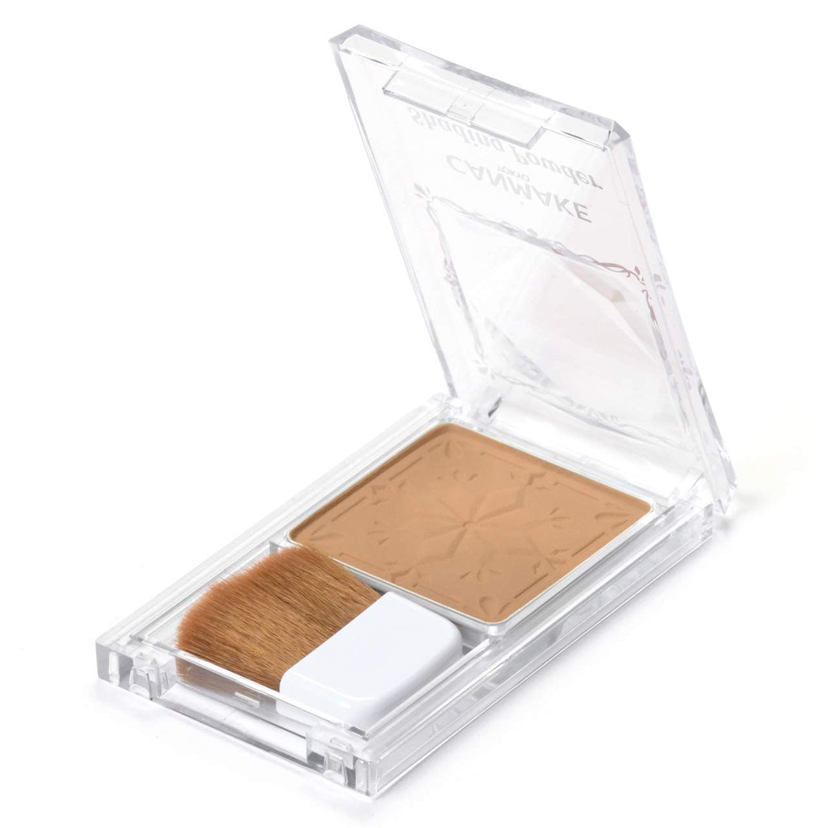 Canmake Shading Powder, Natural Contour Shading Powder with a Flat Brush that Gives the Face Line a Smaller, Defined Look, 4.4 g