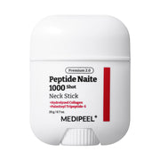 Peptide Naite 1000 Shot Neck Stick 2.0, Peptide Neck Care Stick with Hydrolyzed Collagen and Palmitoyl Tripeptide-5, 20 g