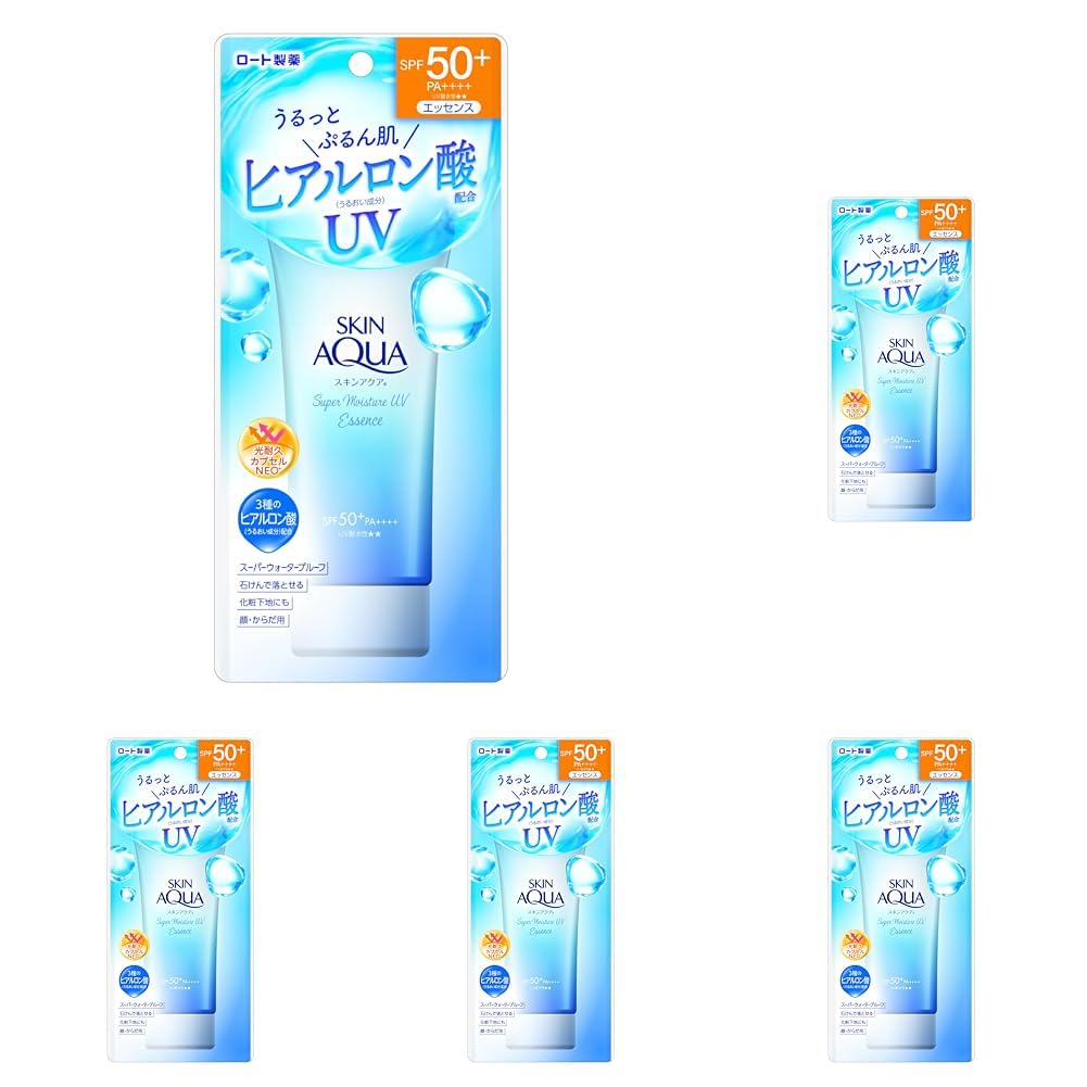 ROHTO Skin Aqua Super Moisture UV Essence SPF50+ 80g