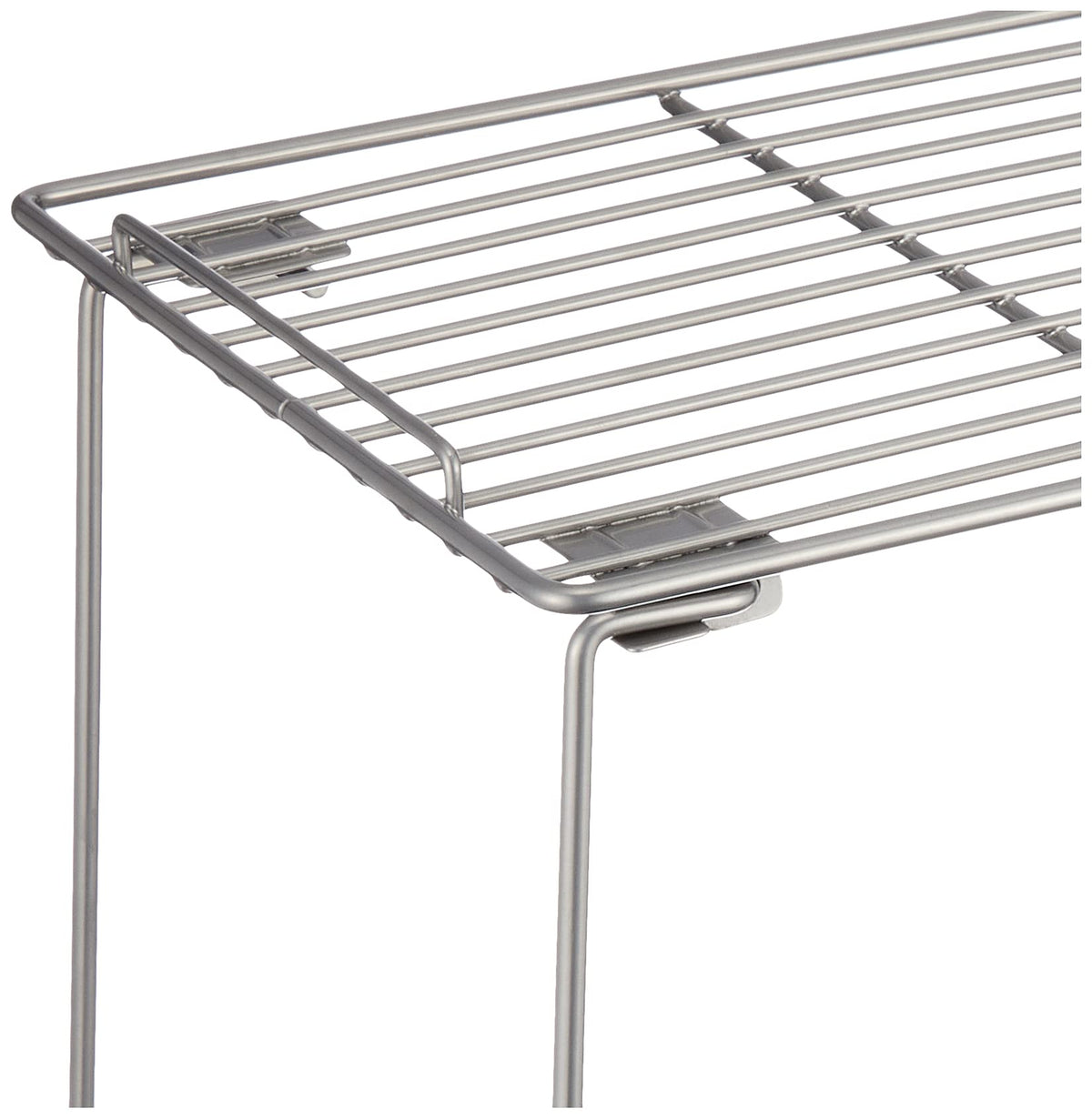 Pearl Metal Simple-Wear Stackable Shelf — Epoxy-Coated Steel