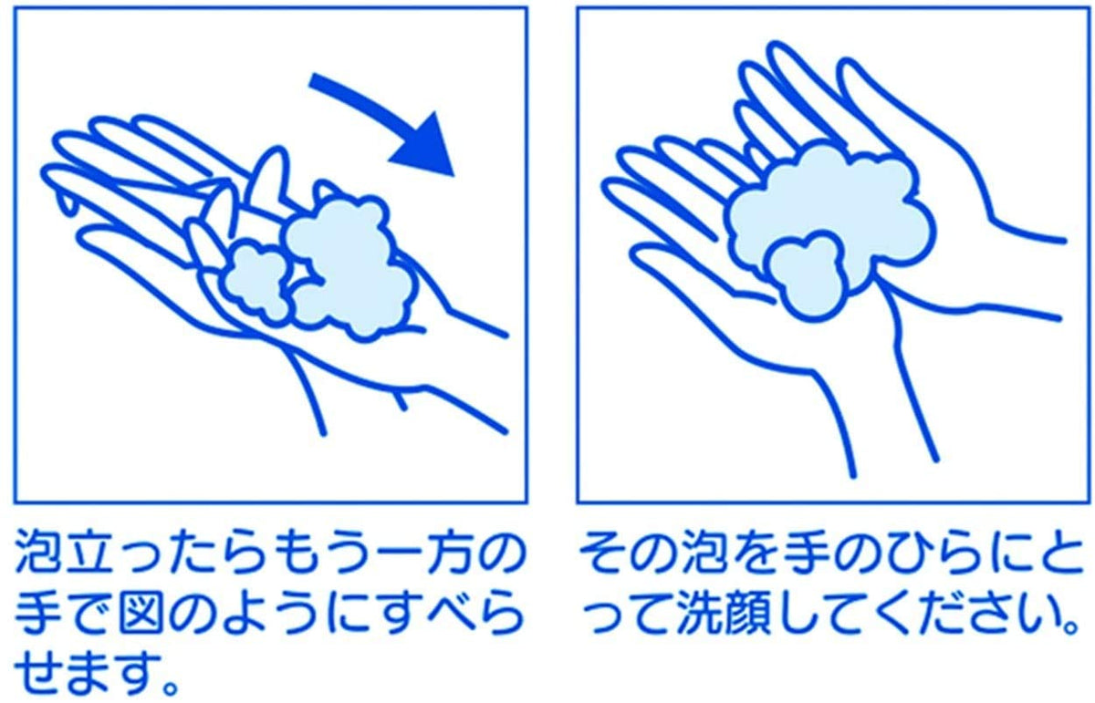 Kokubo Whip Face Wash Foaming Net with Ring, Dense Whipped-Cream Foam in Seconds, Soft Polyethylene Mesh, Made in Japan