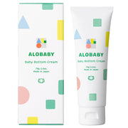 Alobaby Baby Bottom Cream — Diaper-Area Shea Butter Care from Newborn 75 g