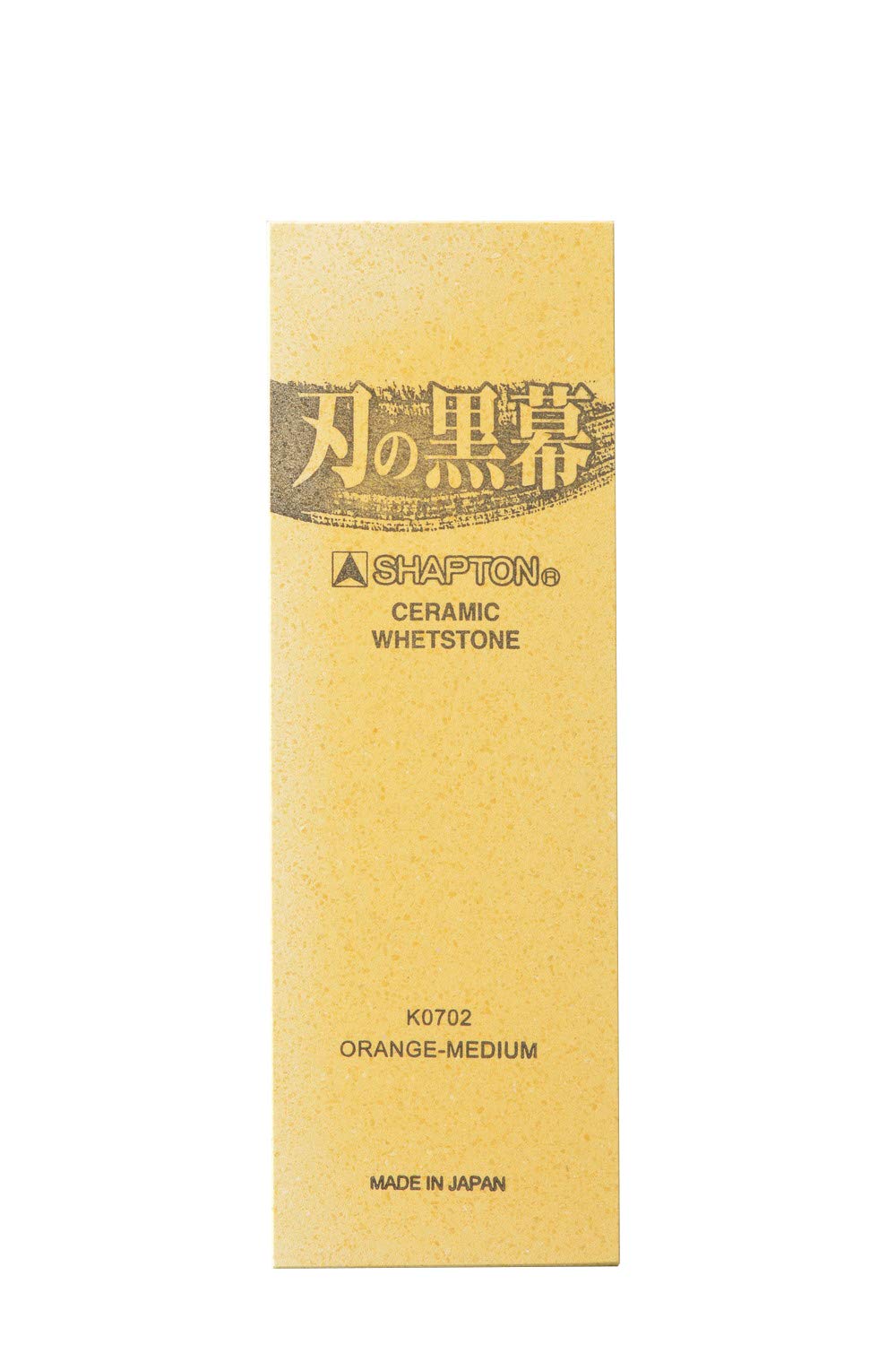 Shapton Kuromaku Ceramic Whetstone, #1000 Grit, Orange