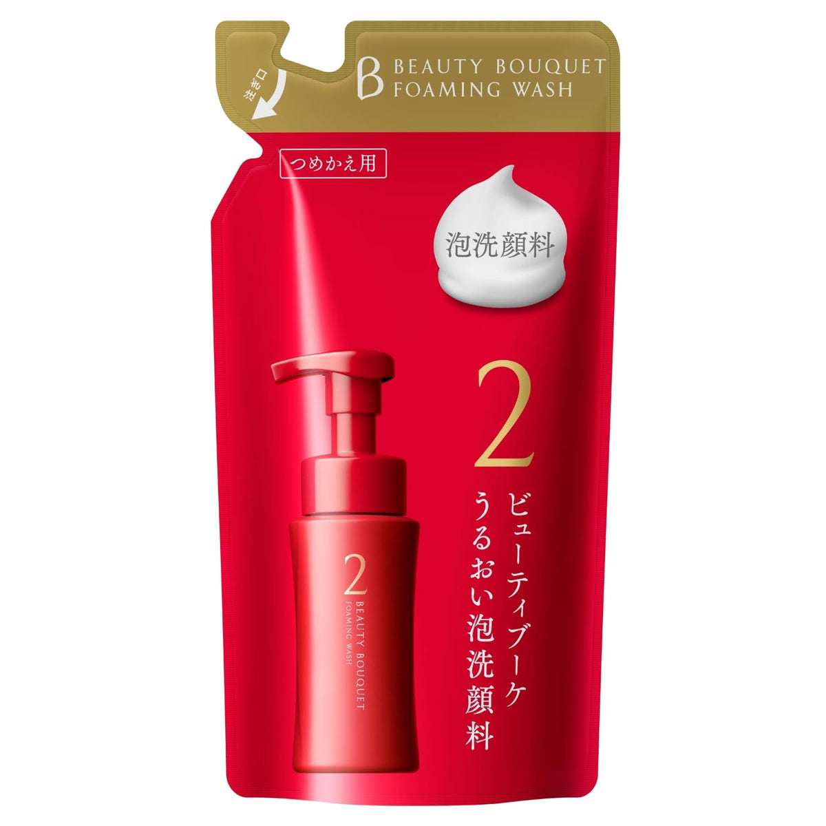 FANCL Beauty Bouquet Moisturizing Cleanser — Three-Mesh Foam