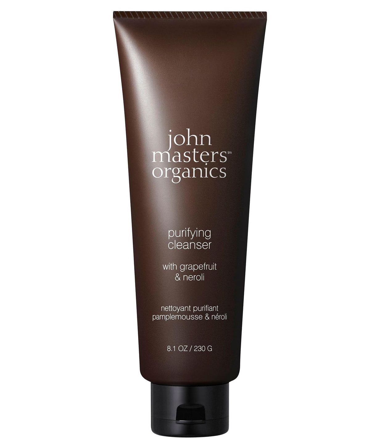 John Masters Organics Purifying Cleanser with Grapefruit and Neroli, Oil Cleansing Gel, 230 g