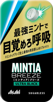 Mintia Breeze Ultra Black Sugarless Tablets, 30 Tablets x 8 Cases