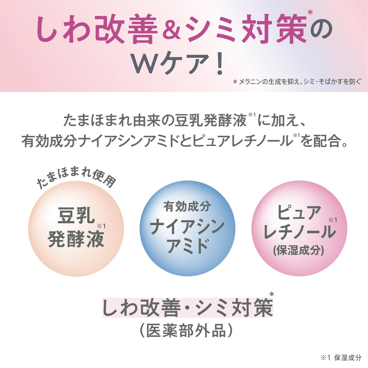 Nameraka Honpo Quasi‑drug Eye Cream — Niacinamide‑Soy Complex